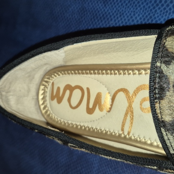 Sam Edelman Lorraine Calf Leather Loafers with Chain Detail sz. 8M (#1724) - Picture 14 of 16